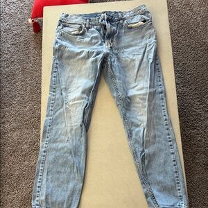 Men's Relaxed Fit Light Blue Jeans